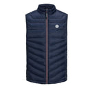 Jack & Jones 100 grammi smanicato taglie forti uomo colore blu navy 12214533