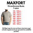 Maxfort t-shirt mezza manica taglie forti uomo colore fango 43423620