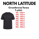 North Latitude t-shirt  taglie forti uomo colore nero 61165