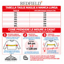 Redfield maglia girocollo manica lunga taglie forti uomo colore verde RF-22613202-LS-855
