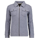 Ragman cardigan zip intera misto lana taglie forti uomo colore grigio 8810889/019