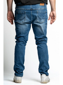 Maxfort jeans 5 tasche taglie forti uomo colore blu denim 2490