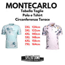 Montecarlo polo mezza manica taglie forti uomo colore blu 3534/750