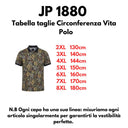 JP 1880 polo in cotone taglie forti uomo colore nero 846864