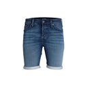 Jack & Jones bermuda taglie forti uomo colore jeans 12253033