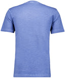 Ragman t-shirt serafino mezza manica taglie forti uomo colore blu  3205547/736