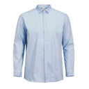 Jack & Jones camicia manica lunga taglie forti uomo colore azzurro 12264030