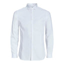 Jack & Jones camicia manica lunga taglie forti uomo colore bianco 12264030