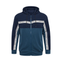 North 56°4 felpa con cappuccio zip intera taglie forti uomo colore navy blu 43128