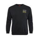 North 56°4 felpa girocollo taglie forti uomo colore nero 43703