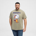 North Latitude t-shirt taglie forti uomo colore oliva 51148
