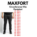 Maxfort pantalone 5 tasche taglie forti uomo colore fumo Basilio