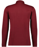 Ragman polo no stiro manica lunga taglie forti uomo colore bordeaux 540291/060