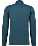 Ragman polo no stiro manica lunga taglie forti uomo colore verde petrolio 540291/357
