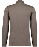 Ragman polo no stiro manica lunga taglie forti uomo colore tortora 540291/870