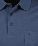 Ragman polo mezza manica taglie forti uomo colore verde scuro 540391/357