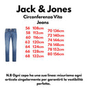 Jack & Jones jeans elasticizzato taglie forti uomo colore blu denim Mike 12245638