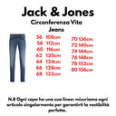Jack & Jones jeans elasticizzato taglie forti uomo colore blu denim Genn 12281149