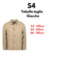 S4 giacca misto lino taglie forti uomo colore beige St. Tropez 70609/0203