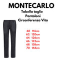 Redpoint pantalone lino tasca francese taglie forti uomo colore blu 80174/0800