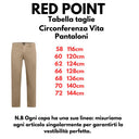 Redpoint pantalone 5 tasche taglie forti uomo colore sabbia 80152/0218