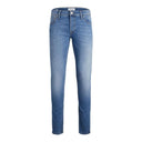 Jack & Jones jeans elasticizzato taglie forti uomo colore blu denim Glenn 12237573