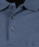 Ragman polo manica lunga taglie forti uomo colore avio 540291/778