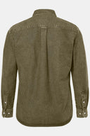 JP 1880 camicia in jeans manica lunga  taglie forti uomo colore verde denim 841291/650