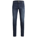 Jack & Jones jeans elasticizzato taglie forti uomo colore blu denim  Glenn 12188522