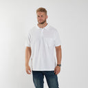 North56°4 polo mezza manica taglie forti uomo colore bianco 99011/0000