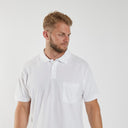North56°4 polo mezza manica taglie forti uomo colore bianco 99011/0000
