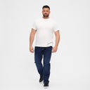 North 56°4 jeans taglie forti uomo colore jeans 99327