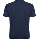 North56°4 maglia girocollo mezza manica taglie forti uomo colore blu navy 99865/0580