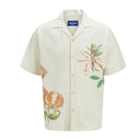 Jack & Jones camicia mezza manica taglie forti uomo colore burro 12278448