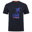 North Latitude t-shirt taglie forti uomo colore blu 51323