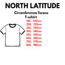 North Latitude t-shirt taglie forti uomo colore verde militare 51317