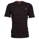 Montecarlo maglia girocollo mezza manica taglie forti uomo colore nero 24570/750