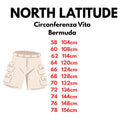 North Latitude bermuda cargo taglie forti uomo colore blu notte 51133/0581