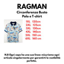 Ragman polo mezza manica taglie forti uomo colore azzurro 9206391/980