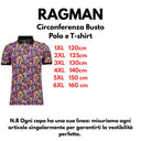 Ragman polo in pique mezza manica taglie forti uomo colore fantasia 9210094/975