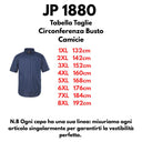 JP 1880 camicia mezza manica taglie forti uomo colore blu 846015