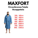 Maxfort accappatoio in spugna taglie forti uomo art okey