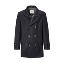 S4 cappotto misto lana taglie forti uomo colore blu scuro George 74231/0801