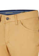 Club of Comfort pantaloni taglie forti uomo colore ocra Marvin 7907/85