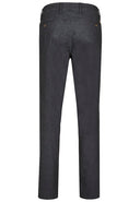 Club of Comfort pantalone tasca alla francese taglie forti uomo colore blu melange Garvey 7631/42