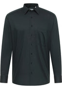 Eterna camicia manica lunga  taglie forti uomo colore verde scuro 8464/49/E181