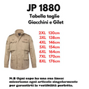 JP 1880 giacchetto taglie forti uomo colore beige 824338