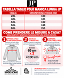 JP 1880 polo manica lunga taglie forti uomo colore grigio antracite 799230/121