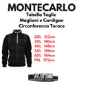 Montecarlo cardigan taglie forti uomo colore blu navy 26049/750