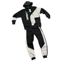 Cianotic tuta felpata taglie forti uomo colore nero/grigio Tracksuit
